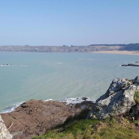Vue Mer Pour Une Escale En Baie Du Mt-St-Michel Cherrueix Eksteriør bilde