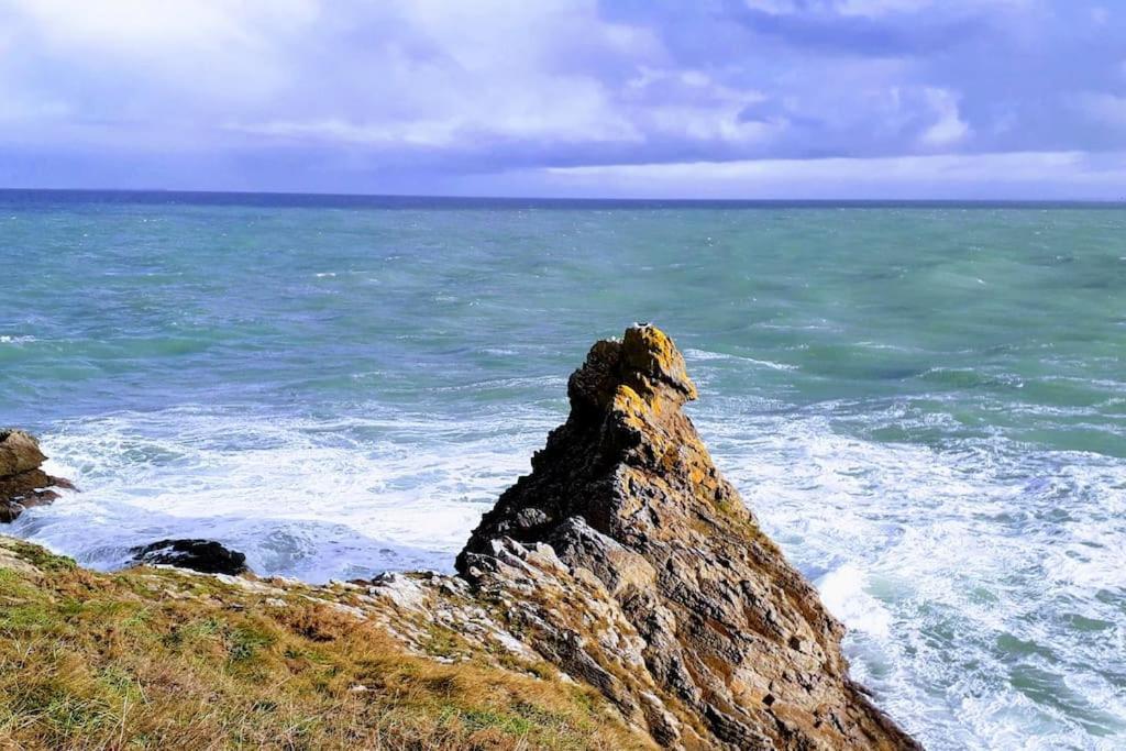 Vue Mer Pour Une Escale En Baie Du Mt-St-Michel Cherrueix Eksteriør bilde