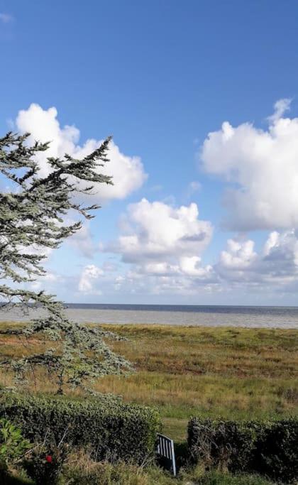 Vue Mer Pour Une Escale En Baie Du Mt-St-Michel Cherrueix Eksteriør bilde